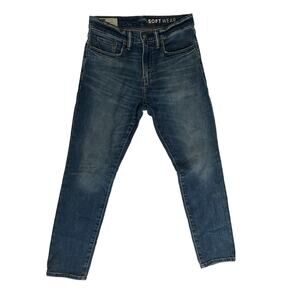 GAP SOFT WEAR BLUE JEANS, SIZE 4, SKINNY